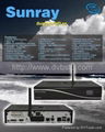 DVB-S2 Receiver Sunray4 triple tuner 