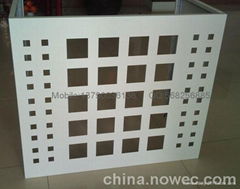 perforated aluminum panel