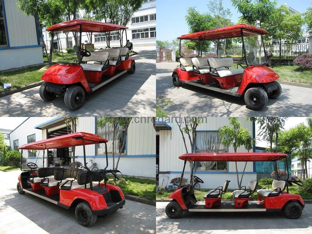6 Seater golf cart RGE500T with CE approval GOLF B   Y/CLUB CART 3