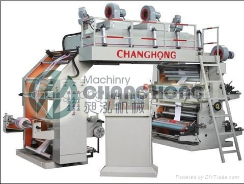 High Speed 4 Color Film Flexo Printing Machine(CH884)