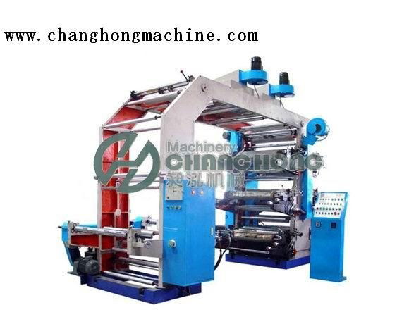 High Speed 6 Color Super-thin Material Flexographic Printing Machine(CH886)