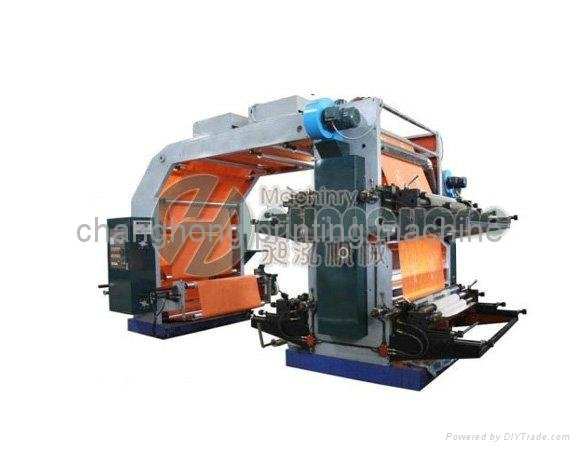 4 Colors PP Non-Woven Fabric Flexographic Printing Machine 2