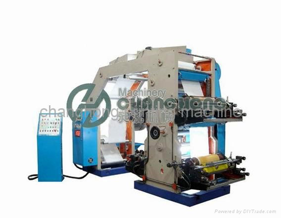 4 Colors PP Non-Woven Fabric Flexographic Printing Machine 5