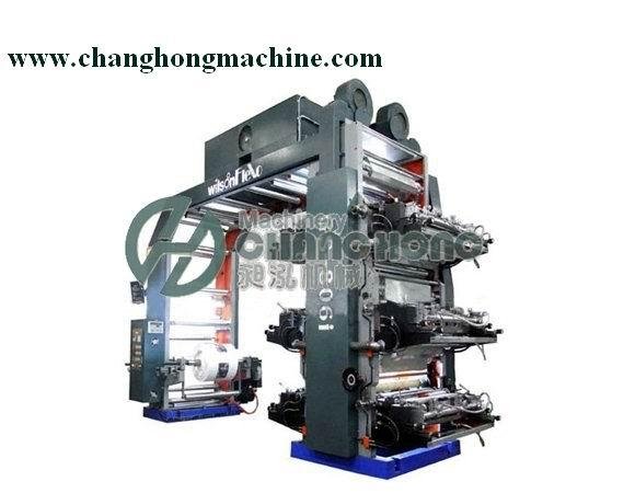 High Speed 6 Color Plastic Film Flexo Printing Machine(CH886) 5