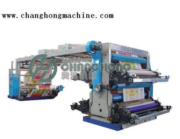 High Speed 4 colors Non-woven Flexographic Printing Machine (CH884) 3