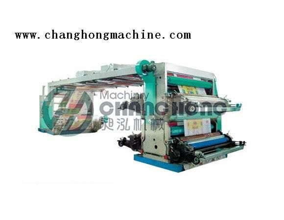 High Speed 4 colors Non-woven Flexographic Printing Machine (CH884) 4