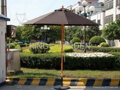 2.7m wood parasol