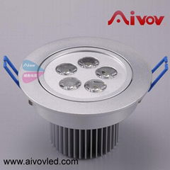 LED CEILING LIGHT 5*1W T035