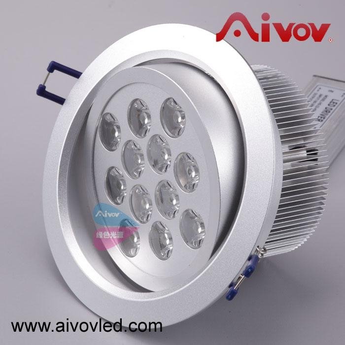 LED dimmable CEILING LIGHT 12*1W T038 2