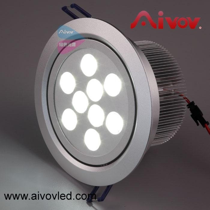 LED dimmable CEILING LIGHT 9*1W T039 4