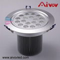 LED dimmable CEILING LIGHT 18*1W 24*1W T041 2