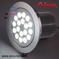 LED dimmable CEILING LIGHT 18*1W 24*1W T041 4