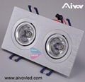 LED CEILING LIGHT 2*1W T046