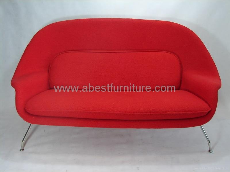 lounge chair womb chair and ottoman