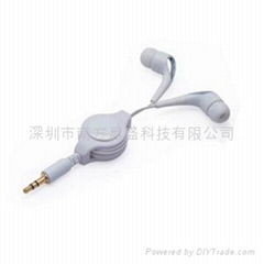 retractable earphones