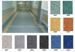 PVC heterogeneous floor