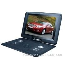 High Resolution 14.1 Inch Portable DVD Player 