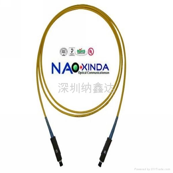 MU/PC-MU/PC fiber patch cord simplex singlemode 1m