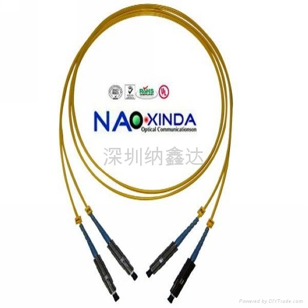 MU/PC-MU/PC fiber patch cord simplex singlemode 1m 4