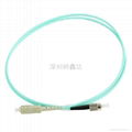 OM3 fiber optic patch cord