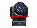 37 x 3W RGB led moving head beam YK-119