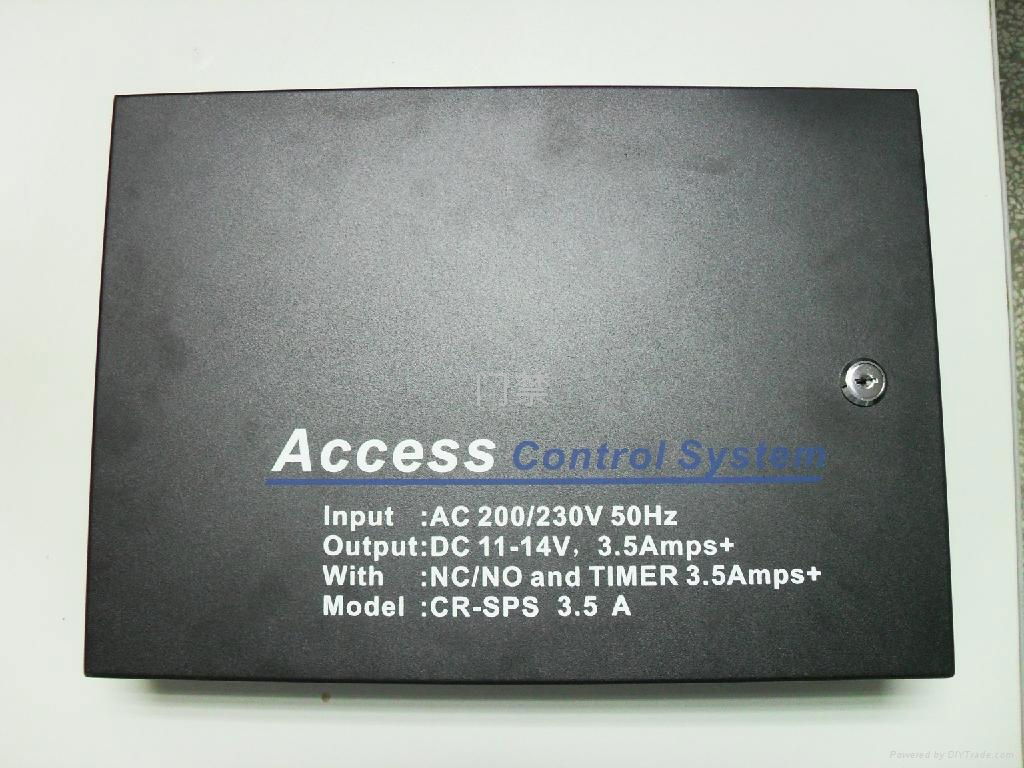 Entrance guard controller (including power source) 4