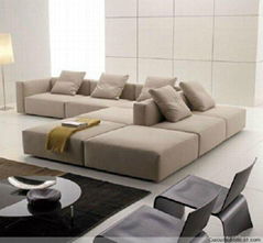 Modern Livingroom Fabric sofa set(YH-S003)