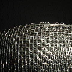 Crimped wire mesh