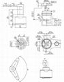 Faucet ceramic mixer cartridge gear type 2