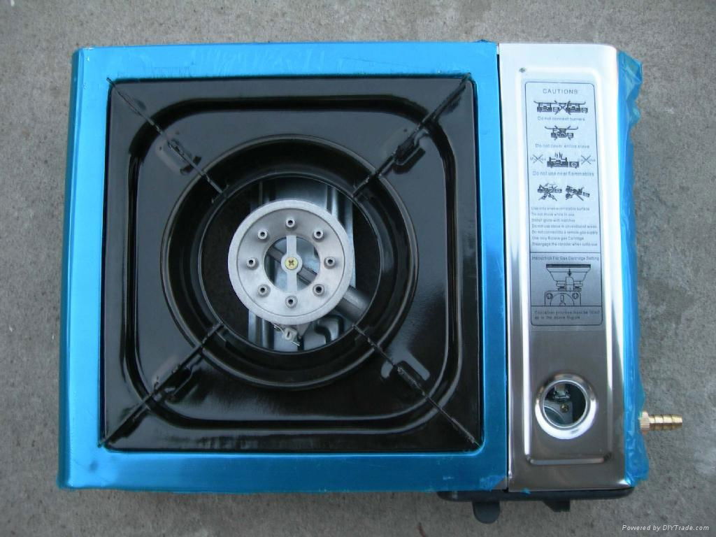 Portable gas stove--Dual use 4