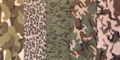 Desert Camouflage Fabric 2