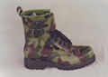 Camouflage boots