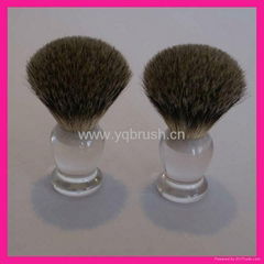 Badger hair shaving brush 