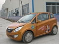 4seats city light pure electric car