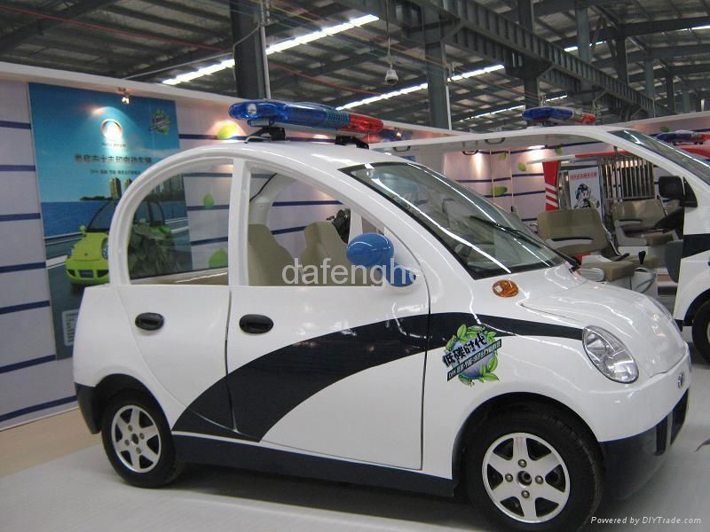 4seats electric patrol car  4