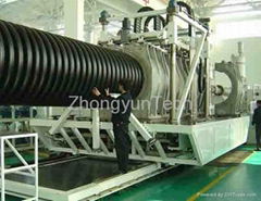 double wall corrugated pipe extrusion