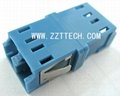 LC adaptor reduced flange blue