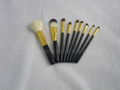 9pcs of makeup brush set 1