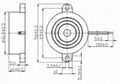 Piezo Buzzer HP4216AXW 2