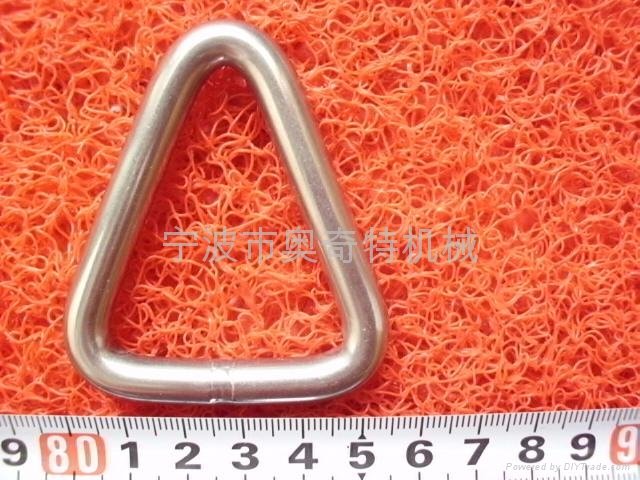 sail shade mounting hardware delta ring 8.0mm stainless steel 304 rigging