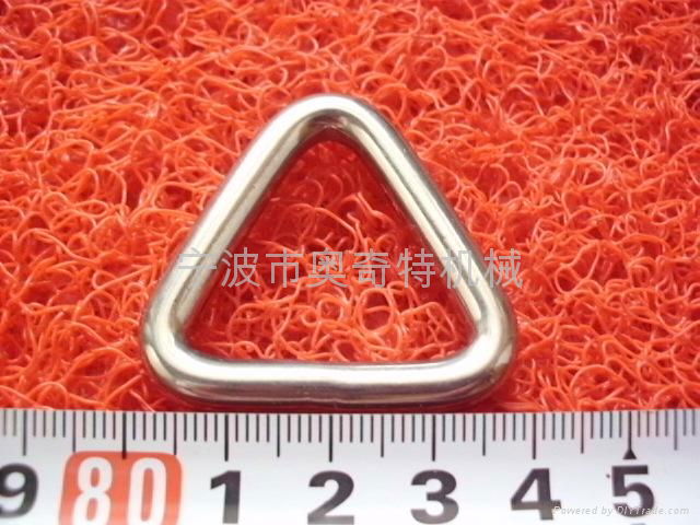 shade sail mounting hardware delta ring 6.0mm stainless steel rigging