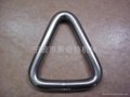 sail shade mounting hardware delta ring 8.0mm stainless steel 304 rigging 2