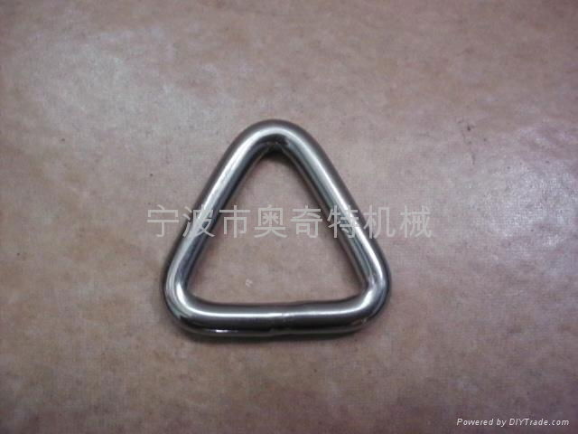 shade sail mounting hardware delta ring 6.0mm stainless steel rigging 2