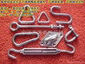 marine grade 316 stainless steel shade hardware S hook 8.0mm rigging 3
