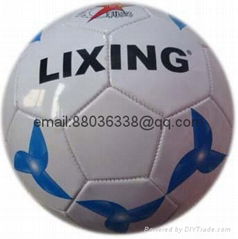 pvc soccer ball football