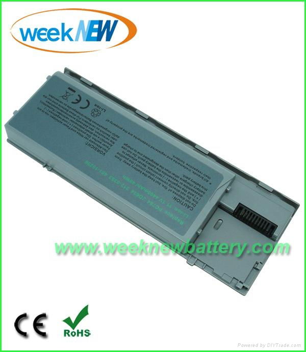 11.1V 4400mAh 14 Months Warranty Rechargeable Laptop Battery for Dell D620 GD775 2