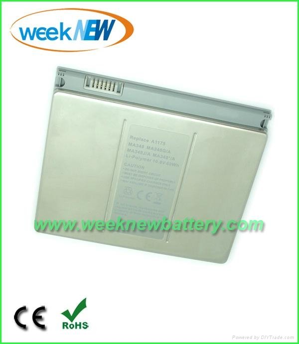 Laptop Battery for Macbook 15" Apple A1175 10.8V 5800mAh 2