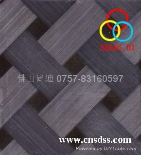 Colored Stainless Steel Etch Finish Plate