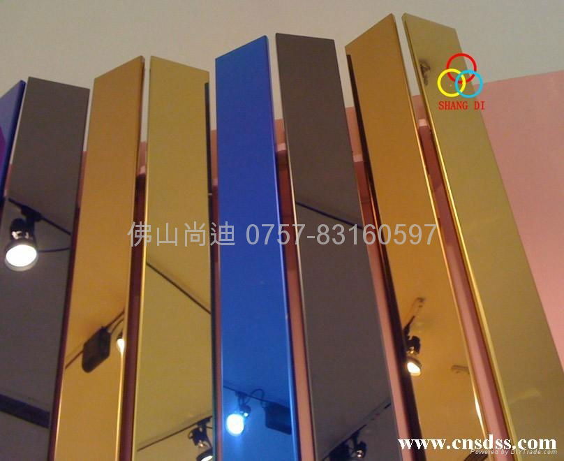 Colored Stainless Steel Mirror Polish Steel Sheet 2