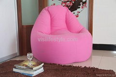 high back cotton bean bag 